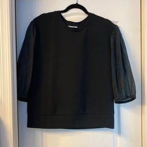 NWT Prologue bubble sleeve top